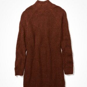 American Eagle Mock Neck Shift Dress